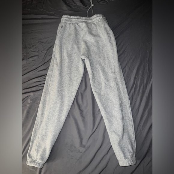 TNA Terry Fleece Boyfriend Sweatpant 2XS (Light Grey) - Picture 2 of 4